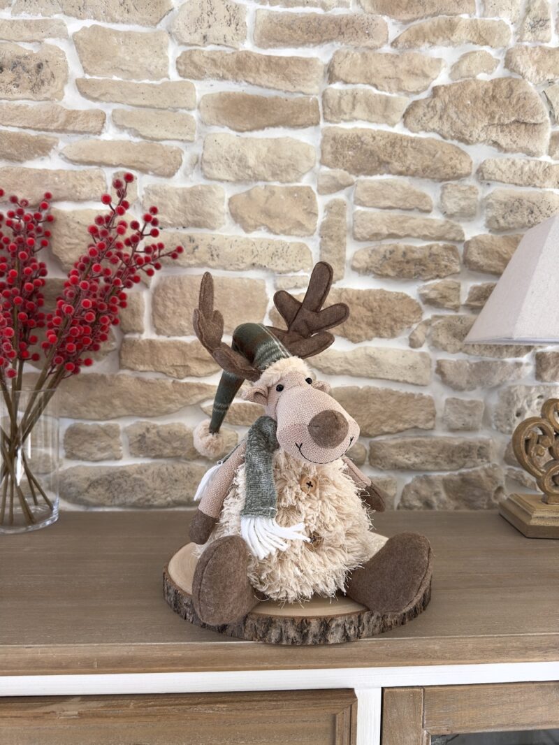 Décoration renne - Modèle RODOLPHE DES BOIS
