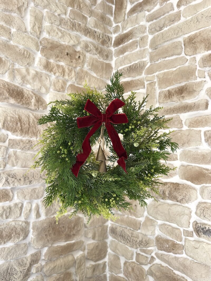 Couronne de Noël - Modèle SOUS LES PINS