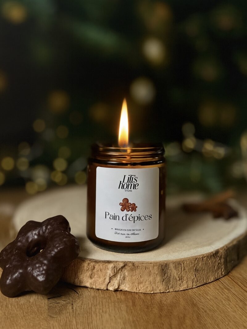Bougie artisanale - PAIN D'ÉPICES