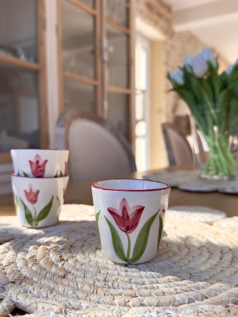 Tasse espresso artisanale - Modèle COUP DE COEUR