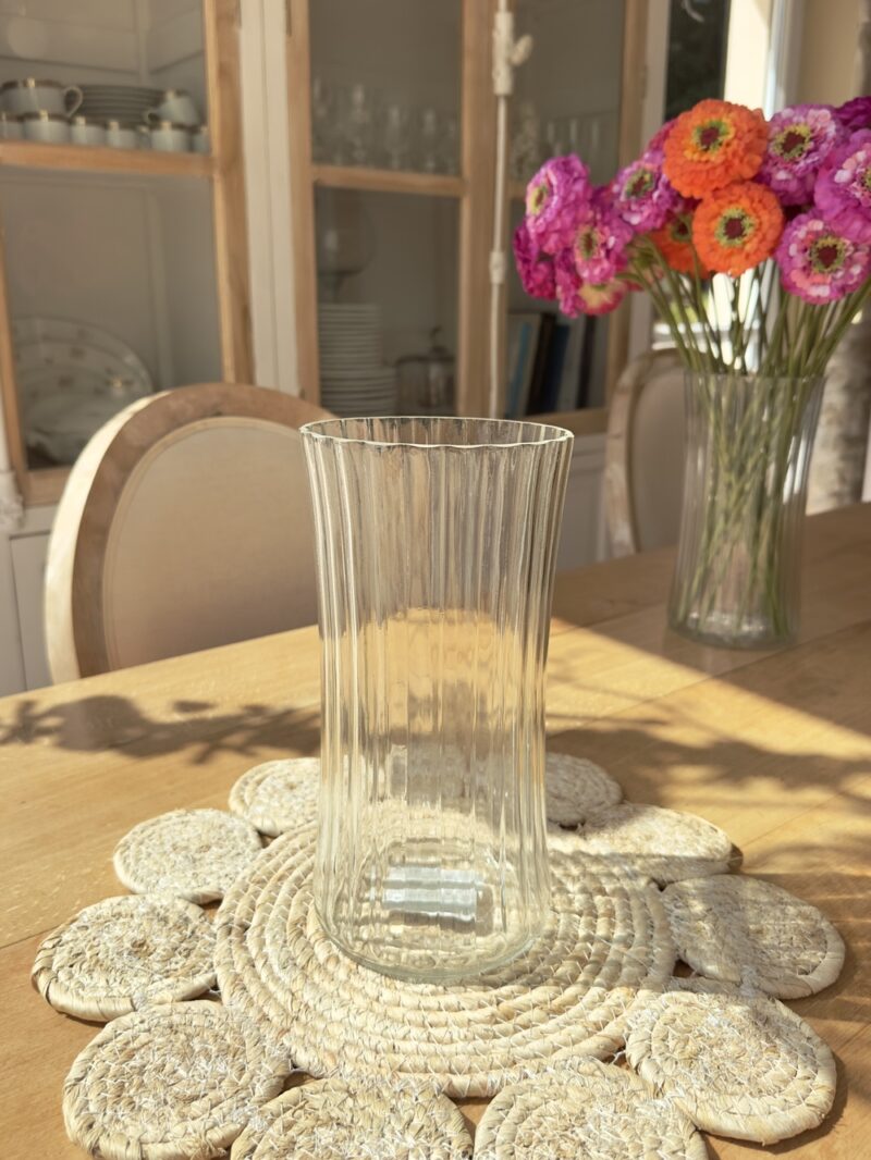 Grand vase en verre - COROLLE