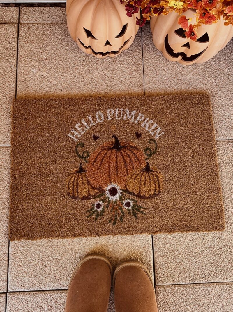 Paillasson d’automne en fibre de coco